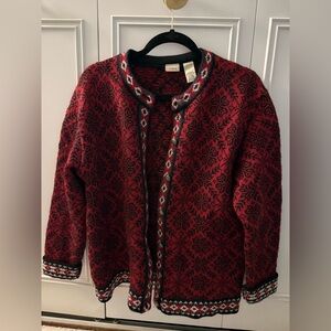 L.L. Bean Lambs Wool Button Down